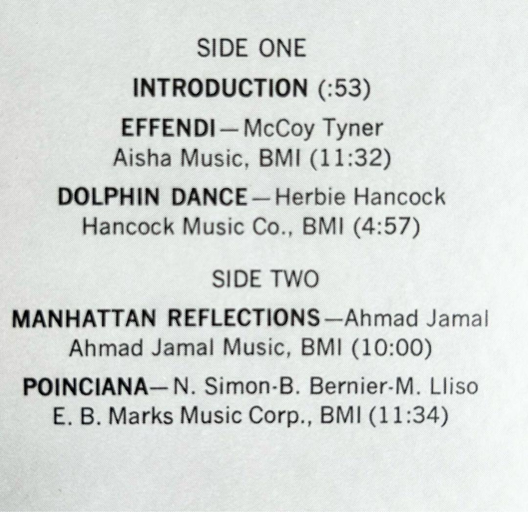 Ahmad Jamal Freeflight ディープジャズ傑作USオリジ美盤
