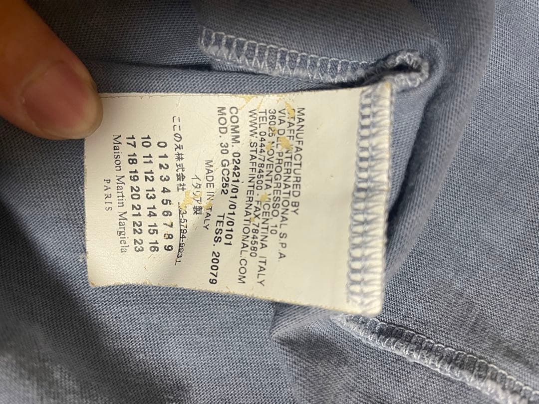 maison martin margiela マルタン　マルジェラ　Tシャツ