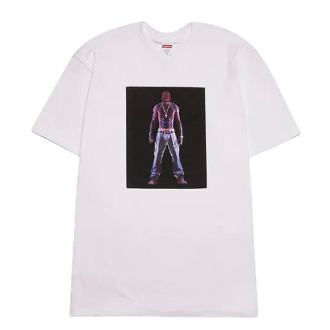 白L Supreme Tupac Hologram Tee 20ss 2pac