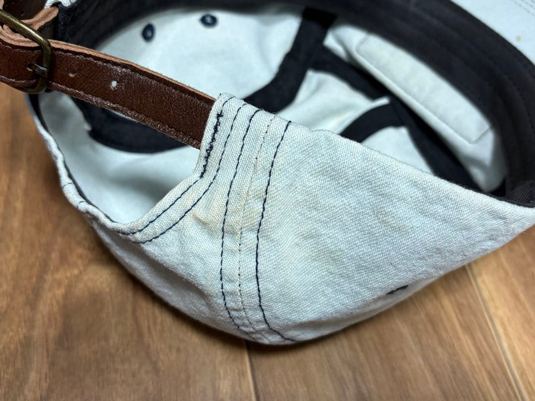 【美品・送料込】Supreme ボックスロゴ デニム キャンプキャップ 18AW