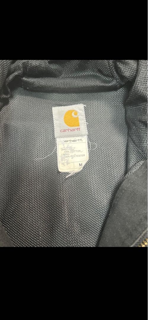 Carhartt アクティブジャケット ブラック 古着 カーハート