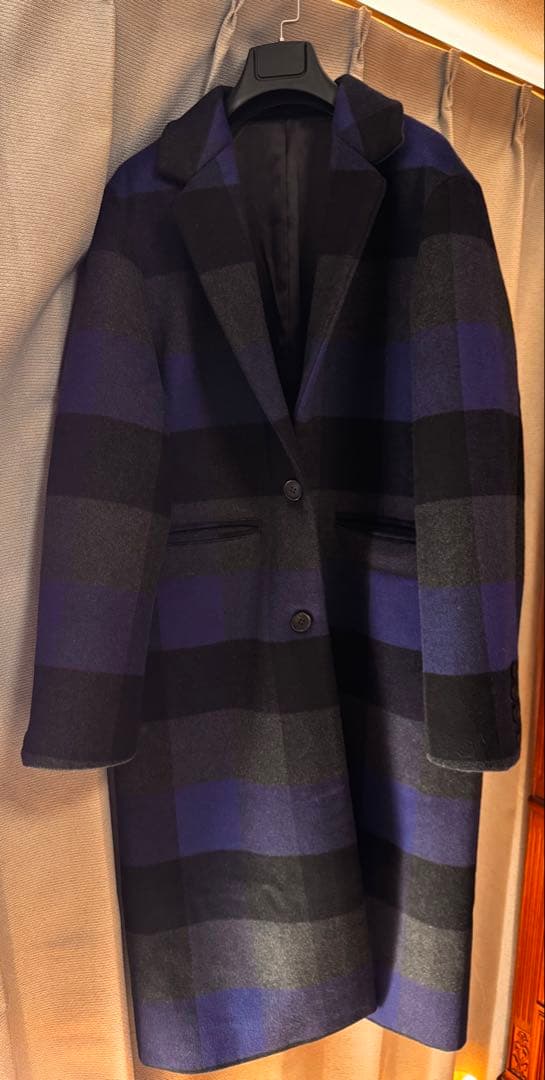 ok.soon / buffalo check wool coat / 未使用