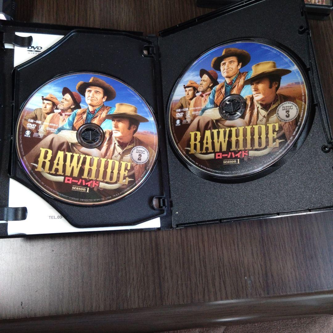 ローハイド シーズン1 DVD BOX 6枚組 西部劇 クリント・イーストウッド
