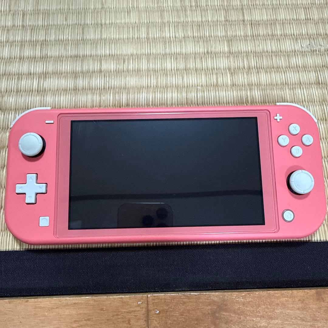 Nintendo Switch Lite ピンク 本体 + ゲームソフト3本