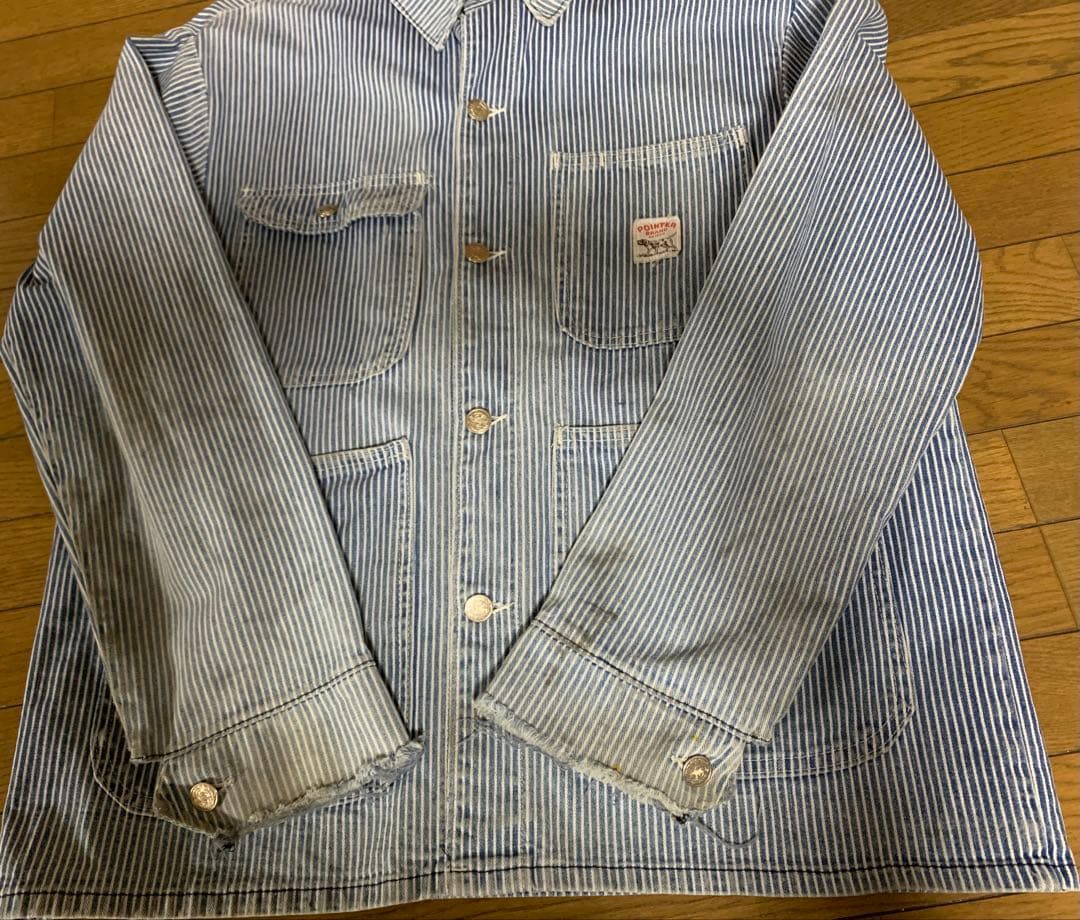 90s POINTER BRANDカバーオール ヒッコリー ヴィンテージ