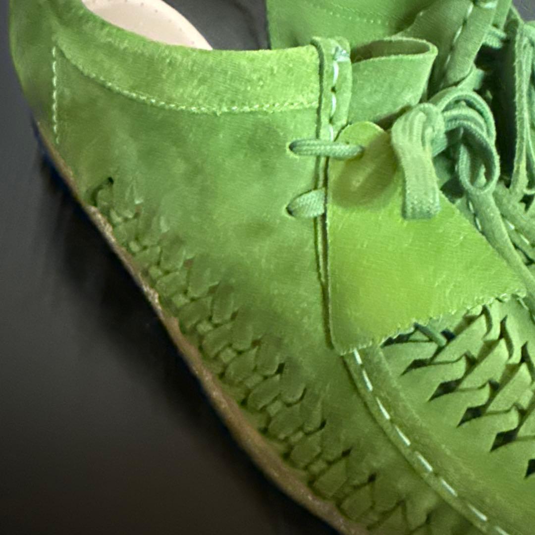 CLARKS × SUPREME WALLABEE \"GREEN\"