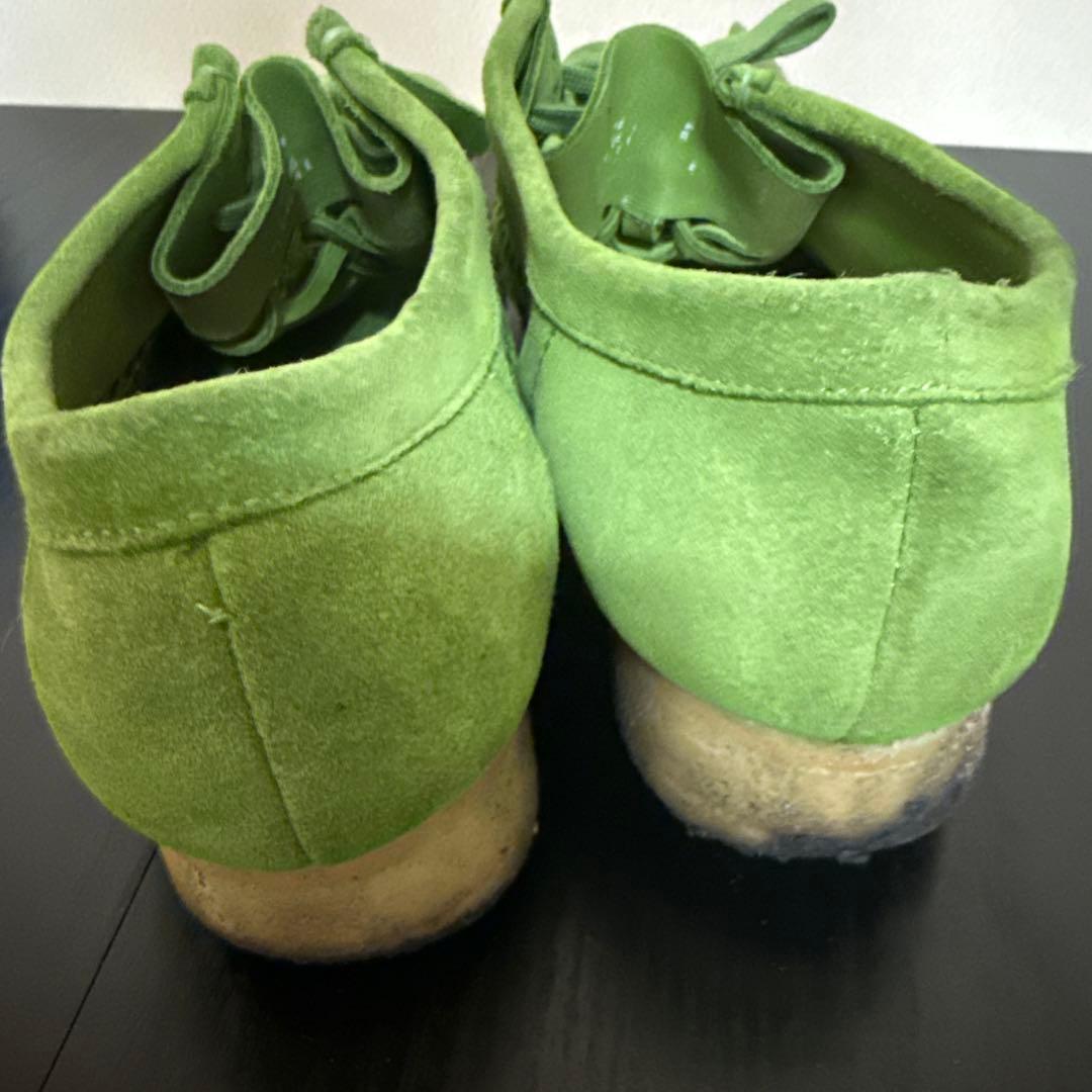 CLARKS × SUPREME WALLABEE \"GREEN\"