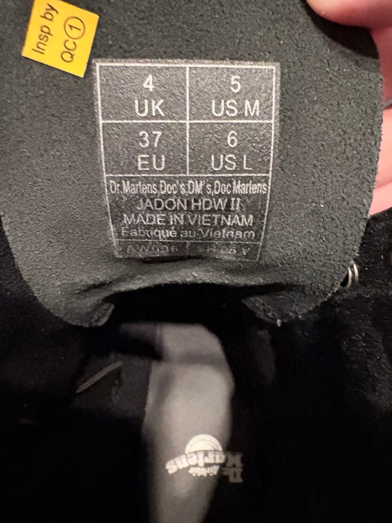 Dr.Martens 8ホールブーツ UK4