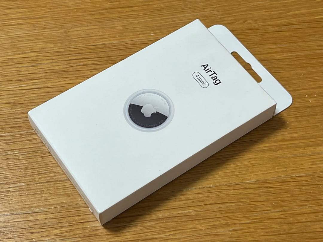 【新品未開封セット】AirTag 4個 + HATALKINエアタグケース4枚