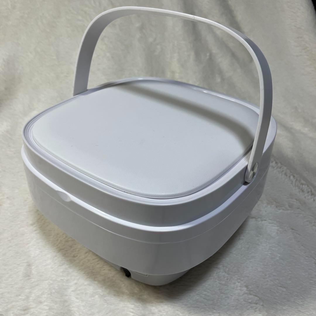 【未使用】ドウシシャ WMW-021 折りたたみ 洗濯機 ホワイト 小型 ミニ