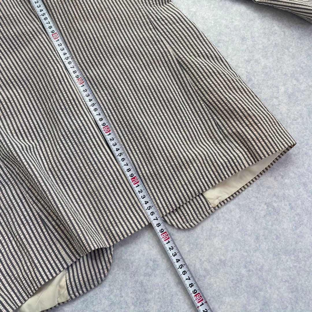 希少vintage HASPEL シアサッカー ストライプ テーラードジャケット
