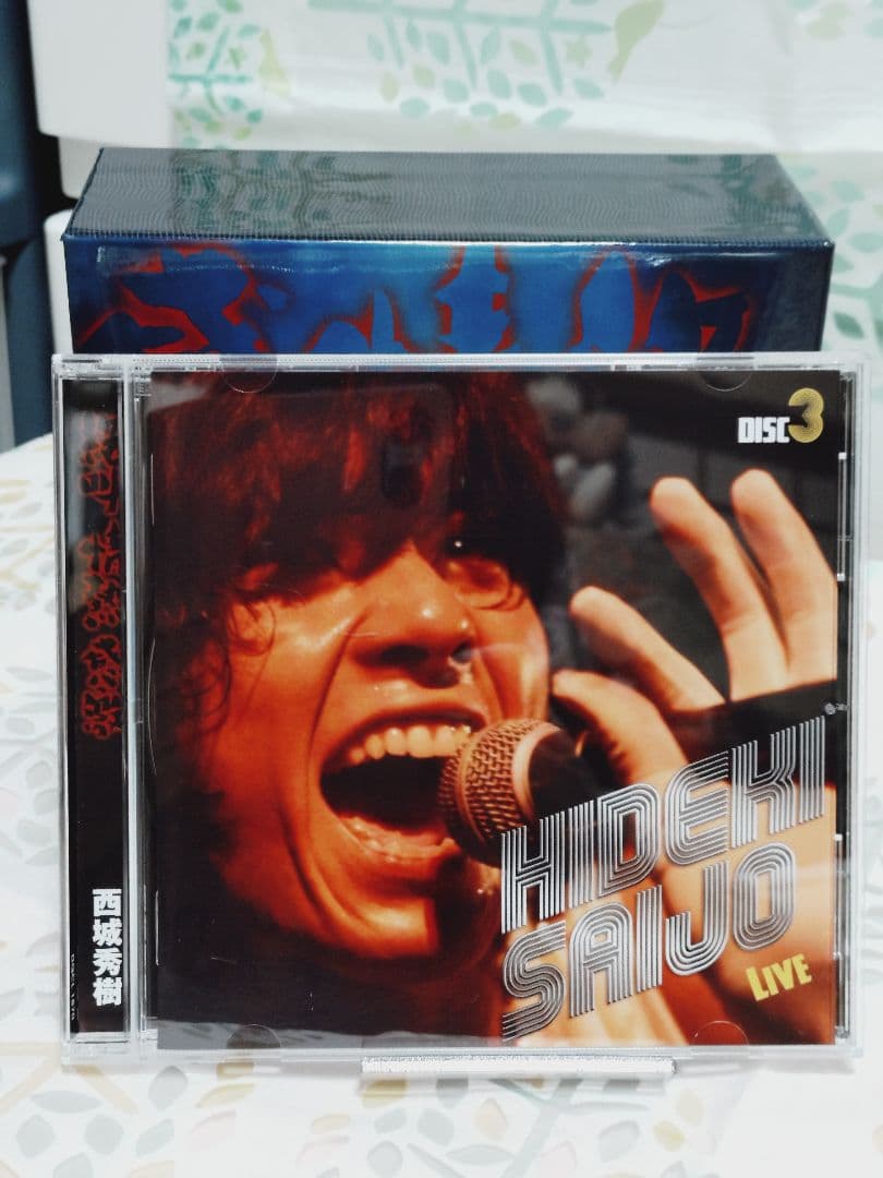 【美品】西城秀樹 絶叫・情熱 ・感激CD4+DVD1枚セット