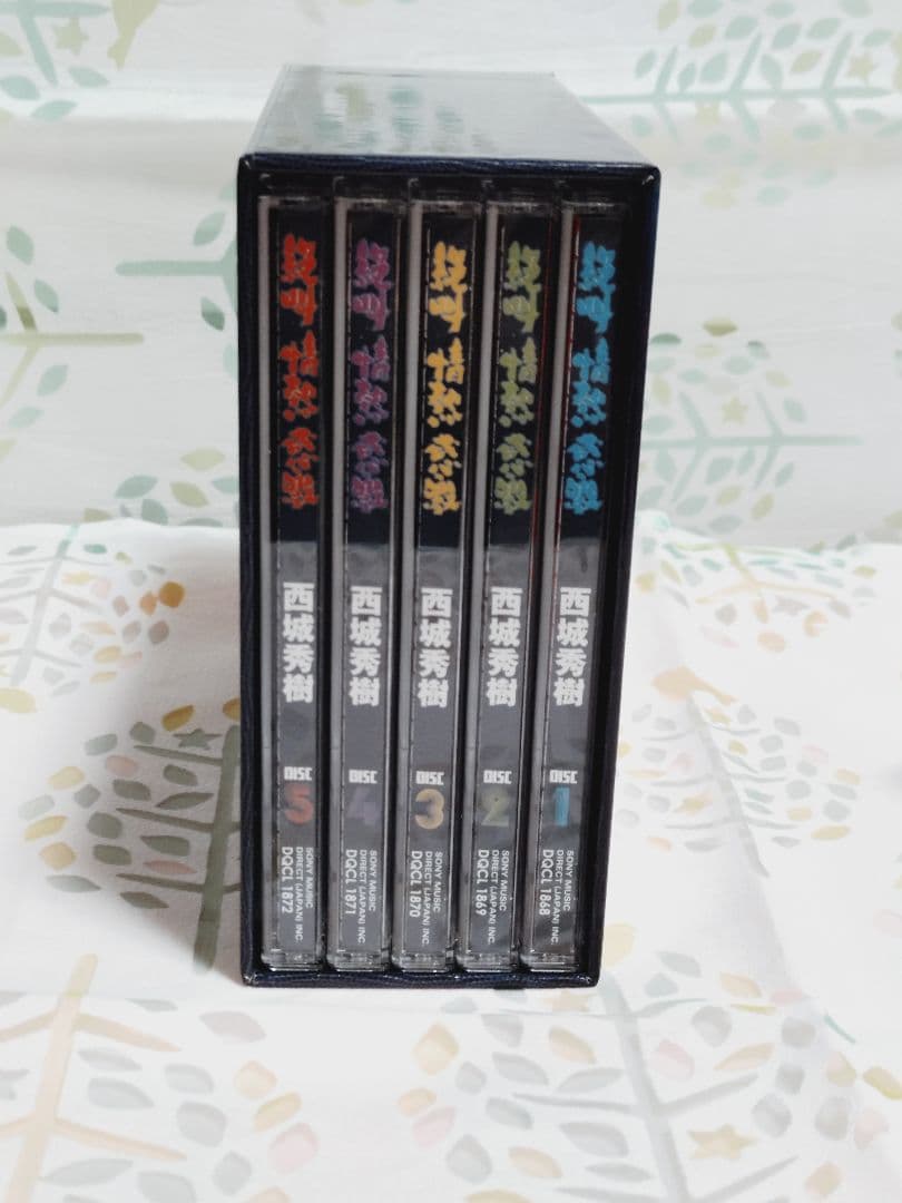 【美品】西城秀樹 絶叫・情熱 ・感激CD4+DVD1枚セット