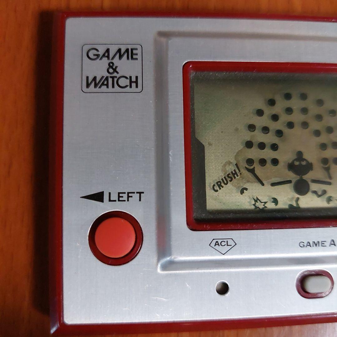任天堂 GAME & WATCH BALL 1980年初期版 電池蓋なし