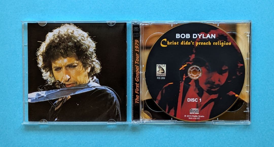 洋楽 BOB DYLAN Christ didn't preach religion