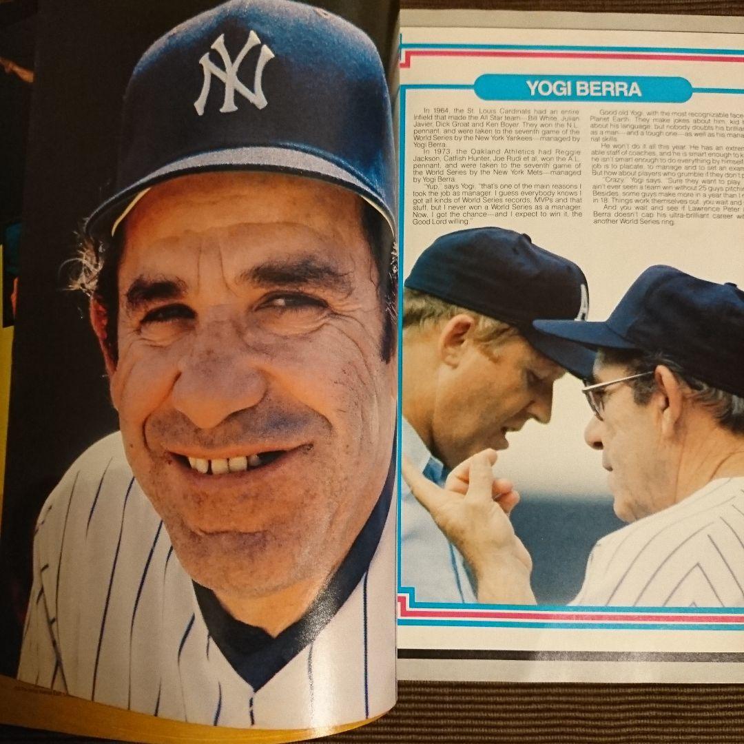 洋書 NewYork YANKEES 1984 oficial yearbook