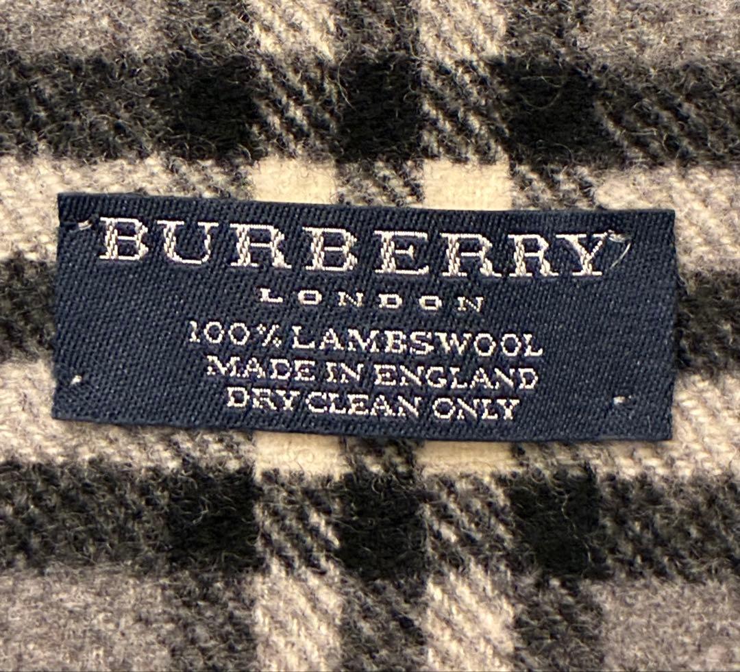 BURBERRY LONDON バーバリーロンドン ウール　毛　マフラー 2枚