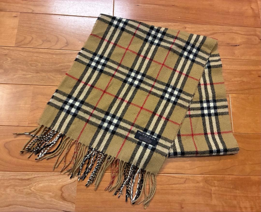 BURBERRY LONDON バーバリーロンドン ウール　毛　マフラー 2枚