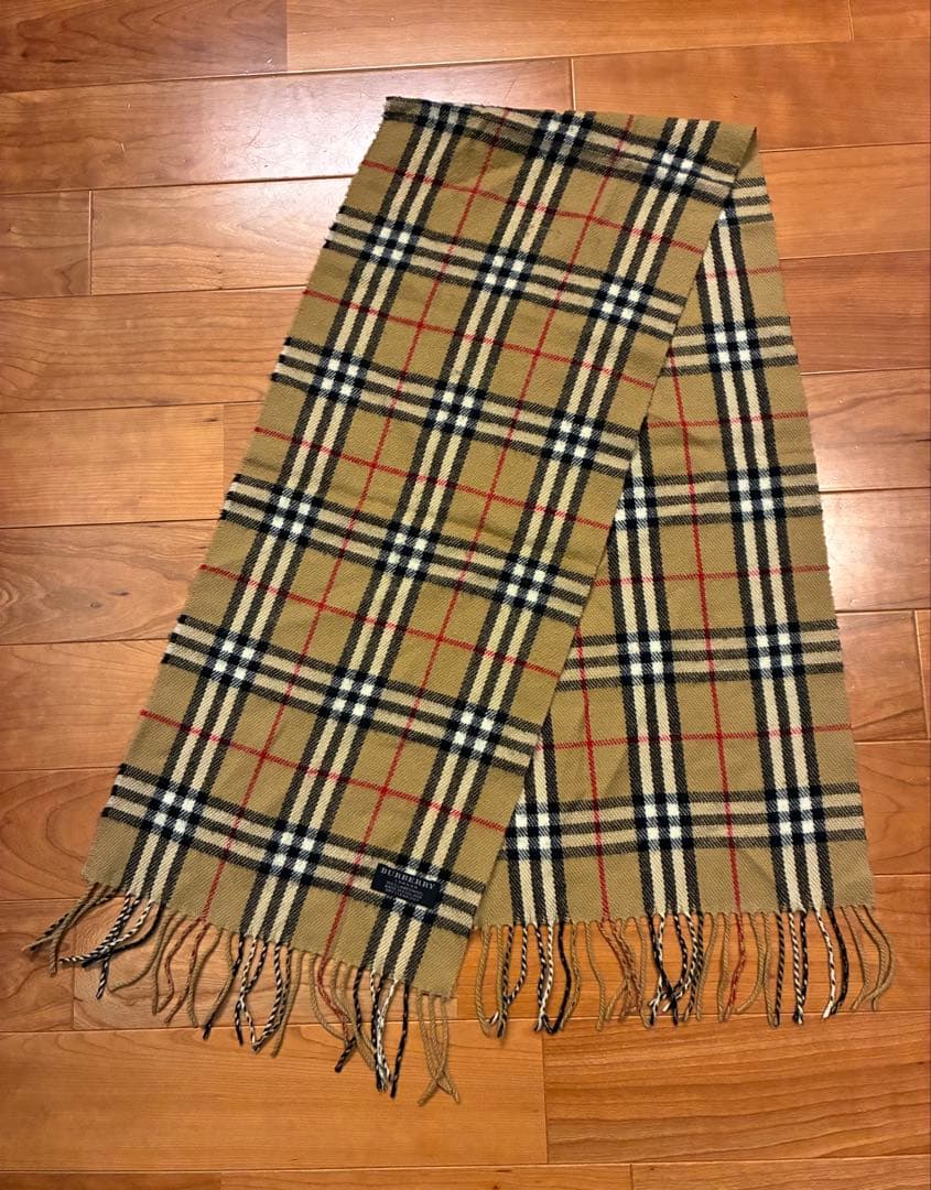 BURBERRY LONDON バーバリーロンドン ウール　毛　マフラー 2枚