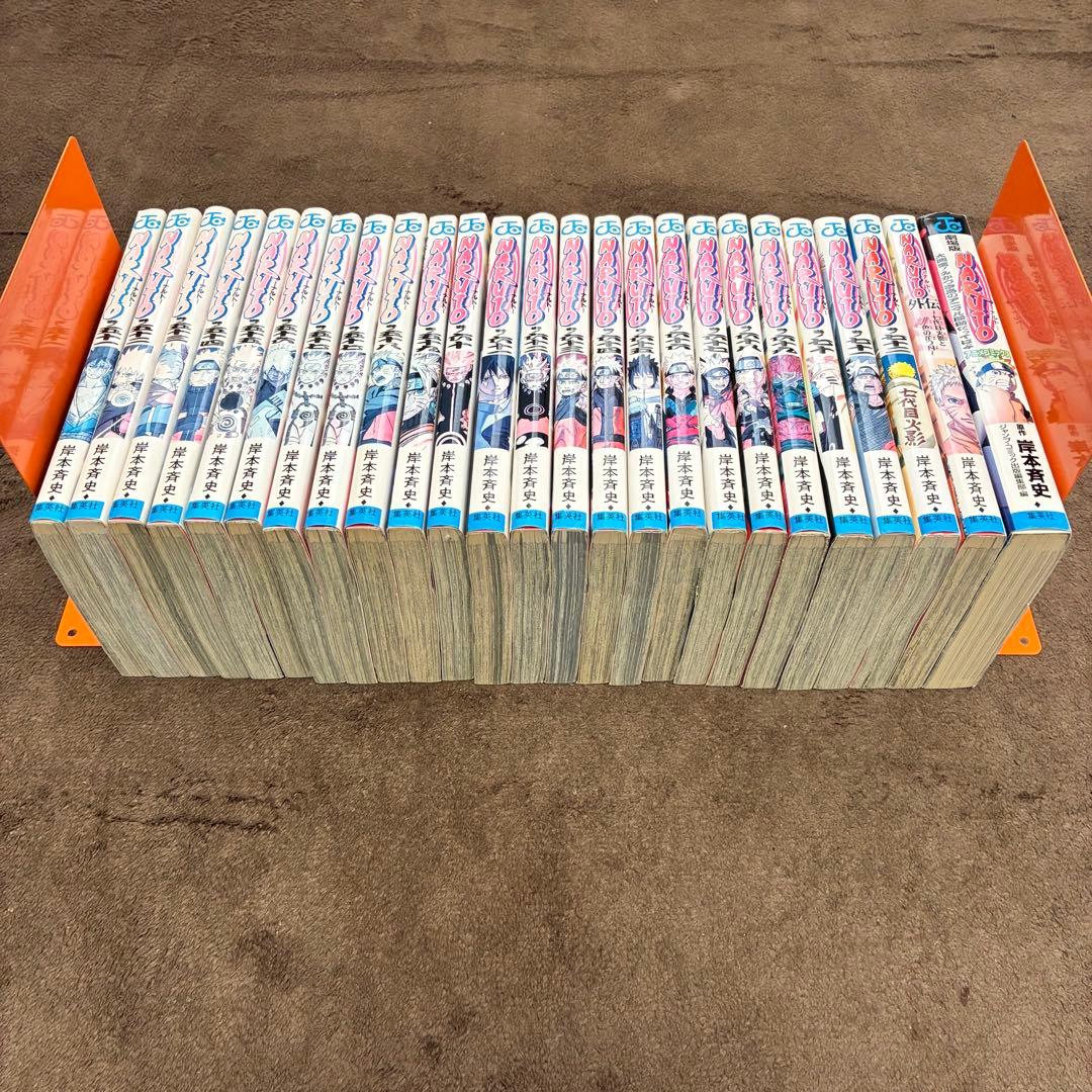 (様子見て価格調整します)ナルト naruto 全巻初版 外伝 セット