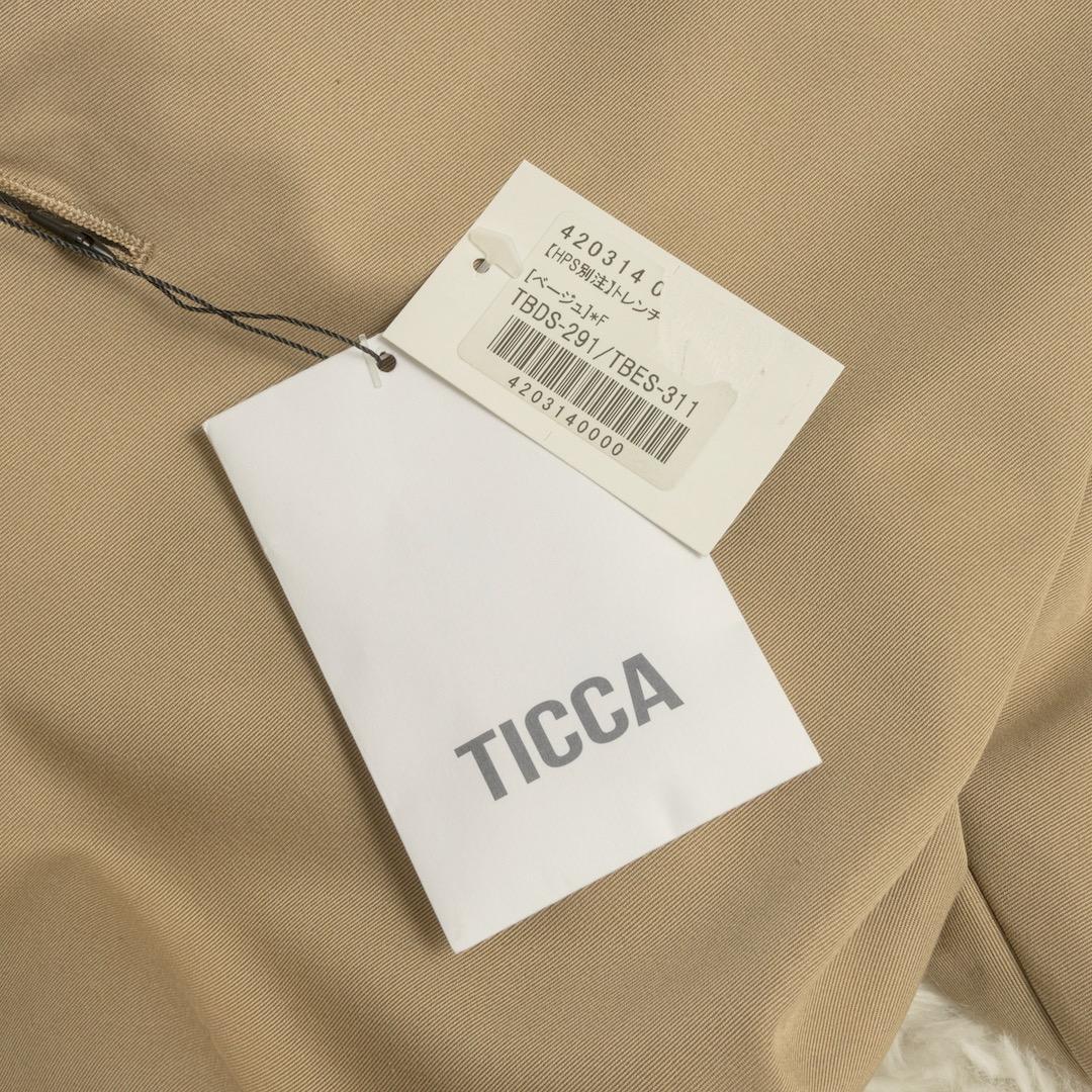 未使用 TICCA ティッカ HPS別注 2025年 トレンチテントコート