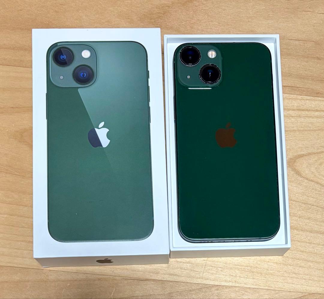 【美品】iPhone 13 miniグリーン 128GB SIMフリー