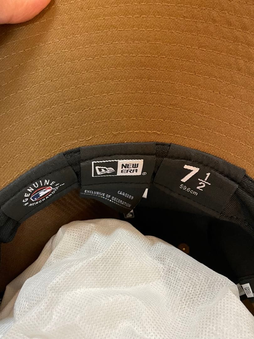 New Era Journal Standard 別注 ハット　7 1/2 L