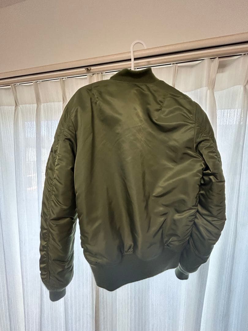 ALPHA INDUSTRIES MA-1 フライトジャケット L カーキ