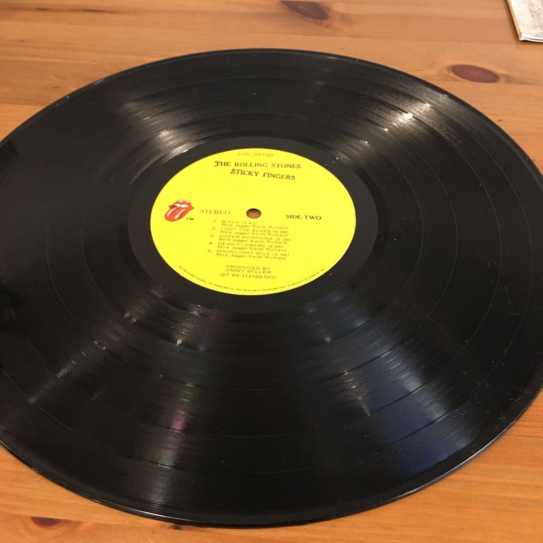 洋楽 The Rolling Stones Sticky Fingers LP