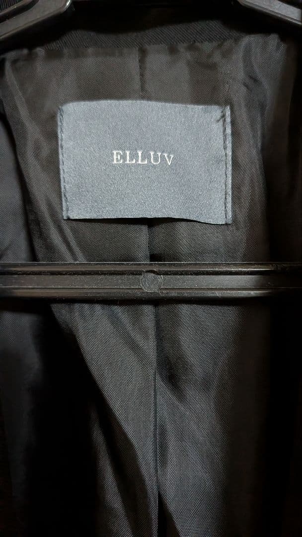 【ELLUV】 ショートテーラードジャケット こば。