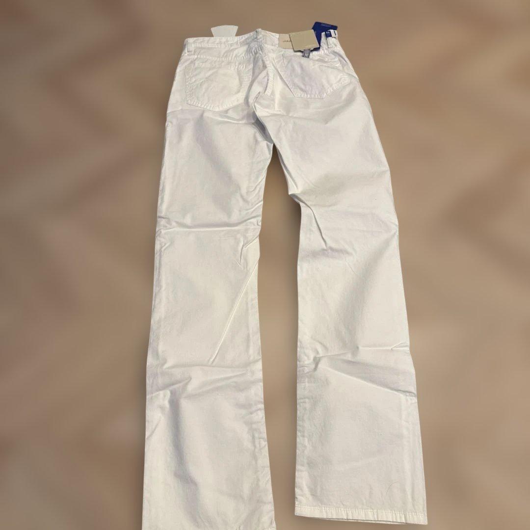 新品未使用】JACOB COHEN（ヤコブコーエン)のホワイトデニム