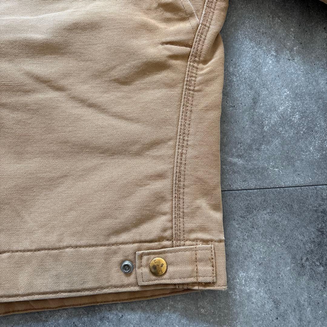 carhartt デトロイトジャケット　ブラウン　usa製 80s フェード