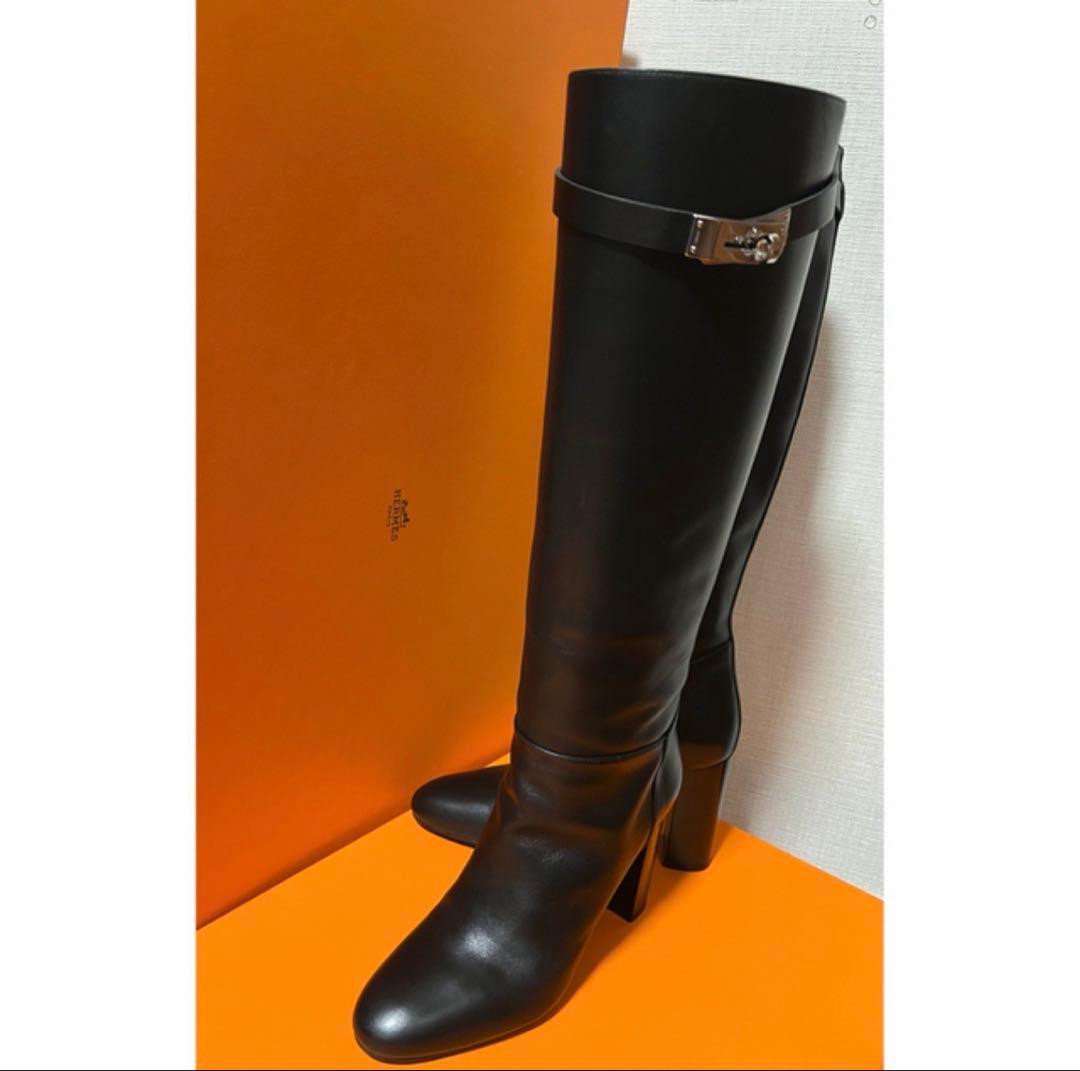 ロングブーツケリー　HERMES