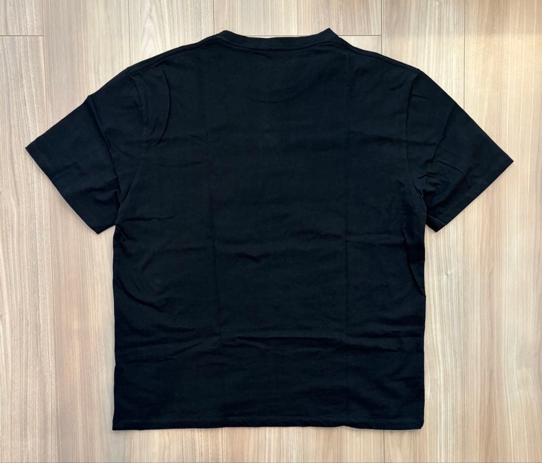 LOEWE ロエベ ブラック Tシャツ ロゴ刺繍