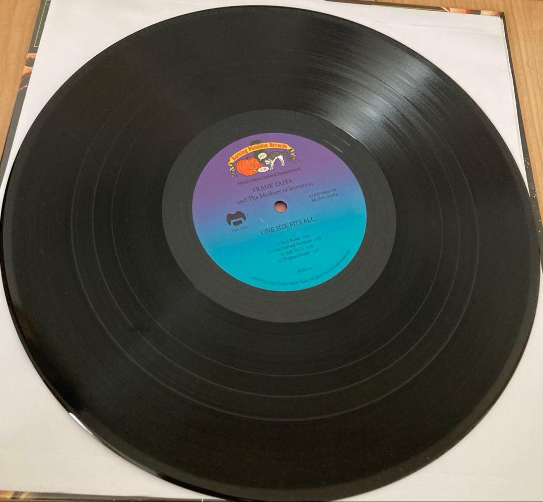 レア⭐️Frank Zappa One Size Fits All LPレコード