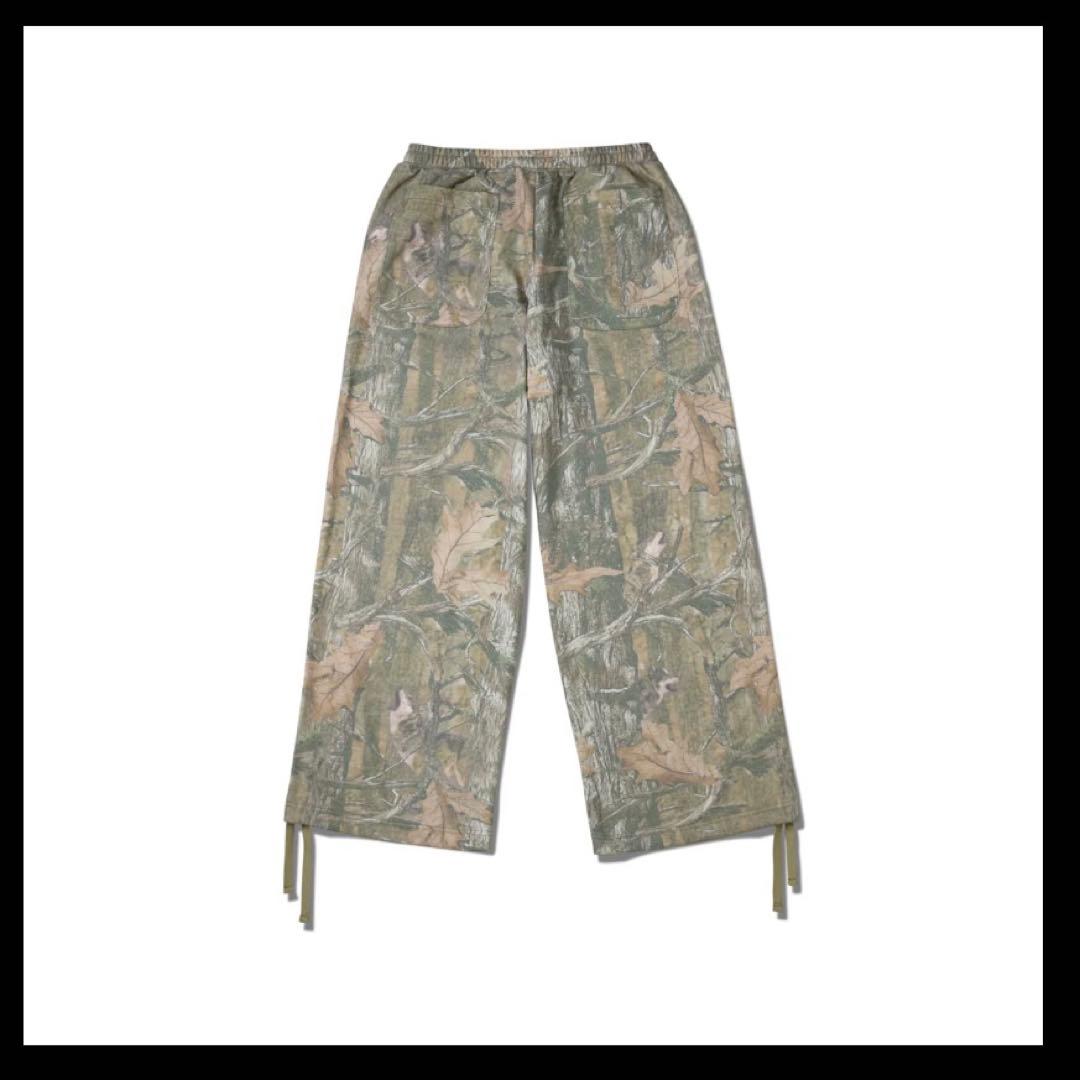 アイドル Oversized Camo Sweat Pants Produced XG