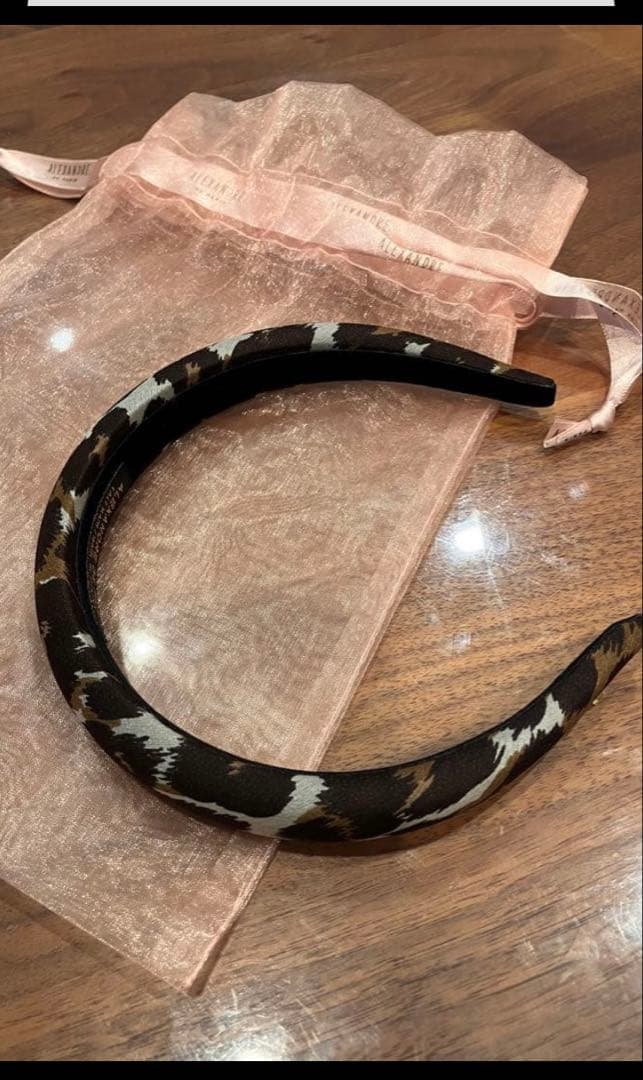 最終価格❗️Alexandre de Paris レオパード柄 カチューシャ