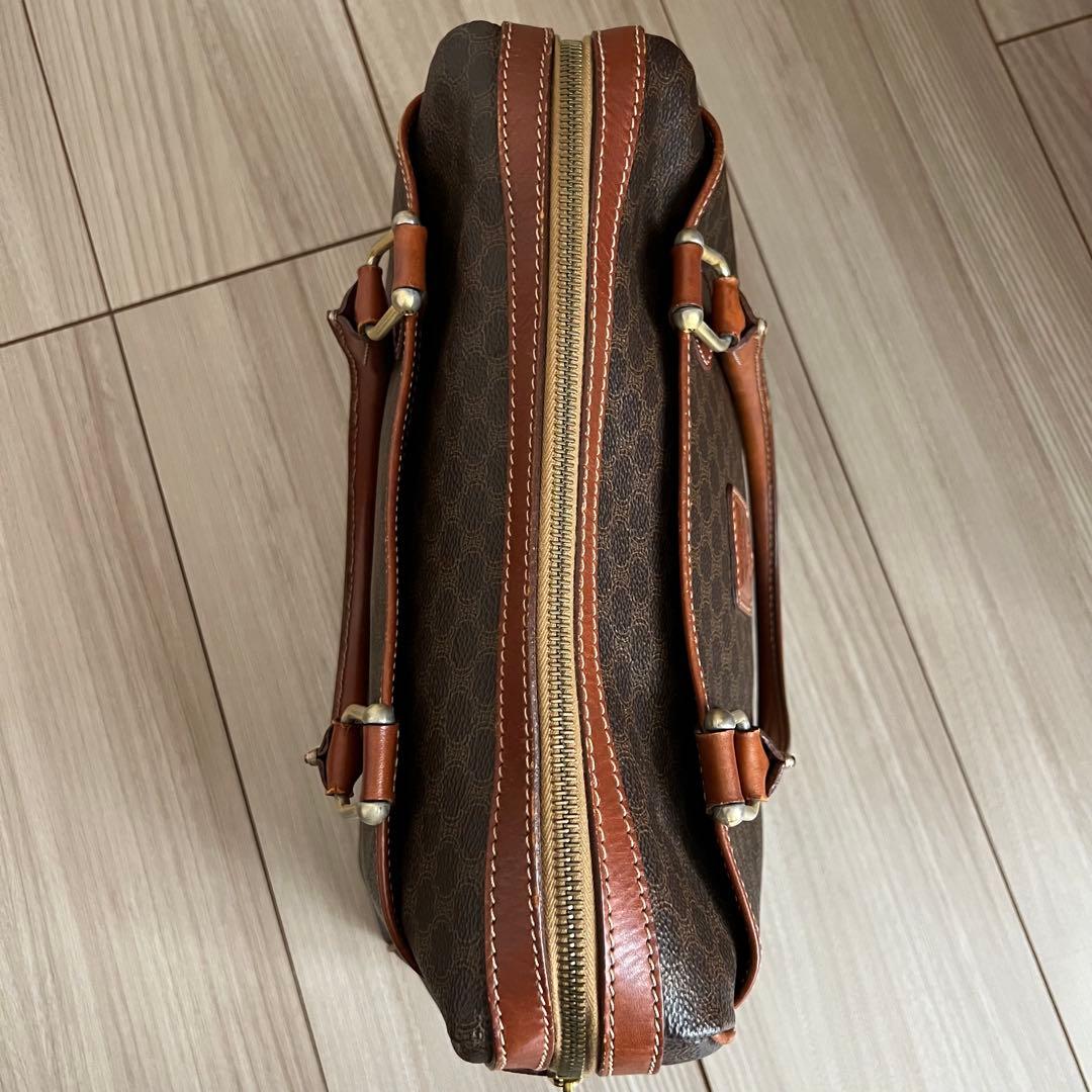 オールドセリーヌ マカダム柄 ボストンバッグ ヴィンテージ old celine