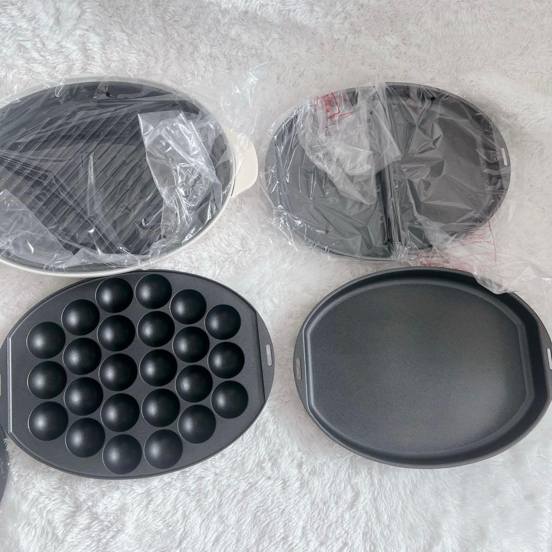 ブルーノ ホットプレート 鍋 セット crassy+ オーバル たこ焼き器