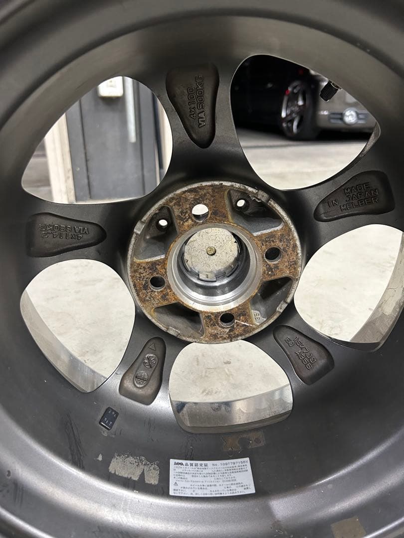 Weds トスカーナ 15インチ ホイール 7j+35 4本セット