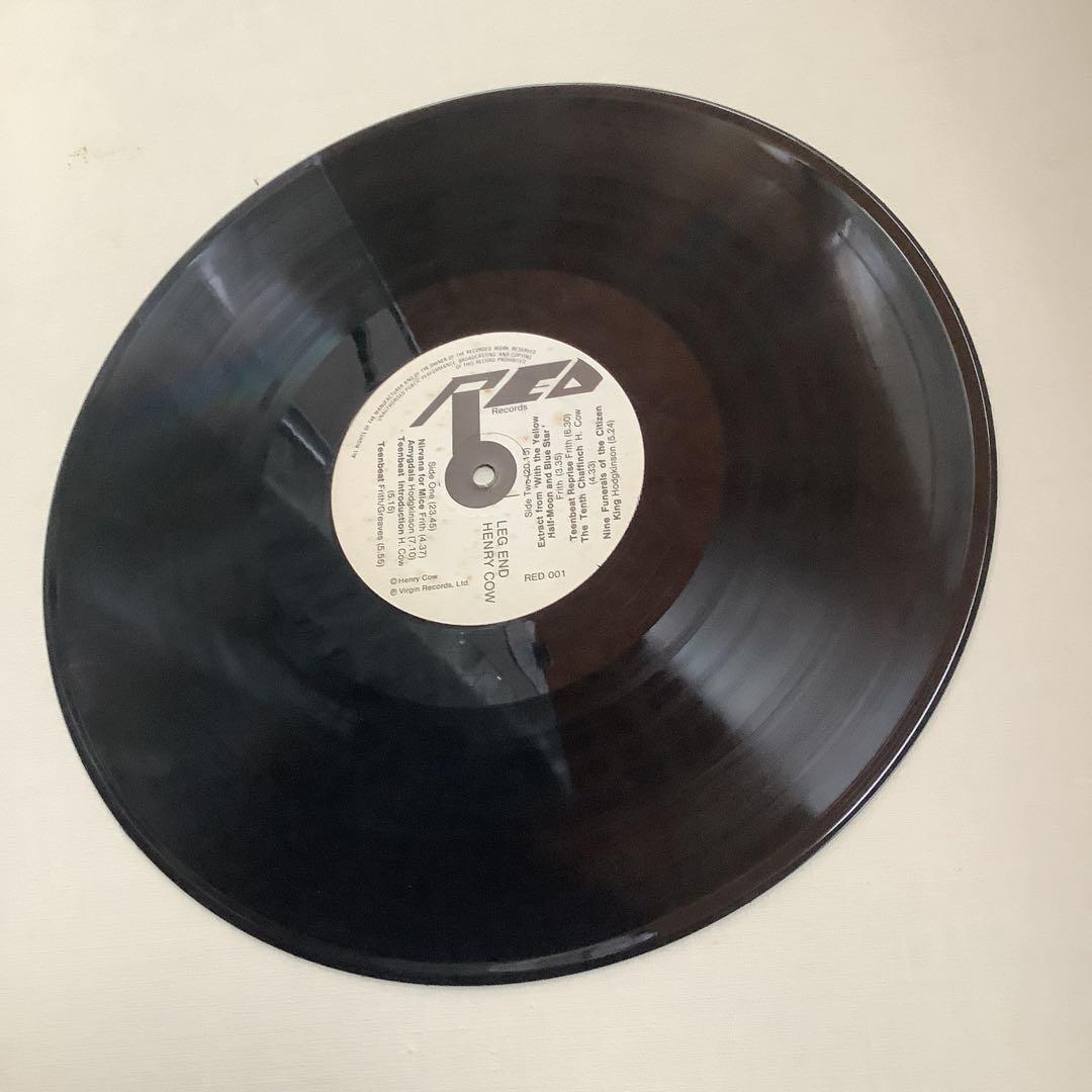 美品　Henry Cow LPレコード