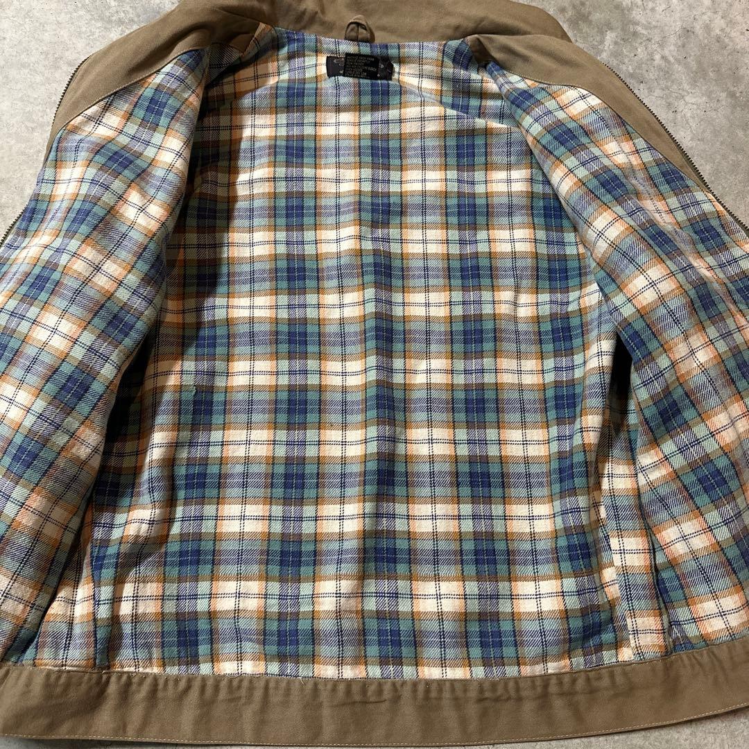 RRL Double RL スウィングトップ　三つ星タグ　チェック柄　ブラウン
