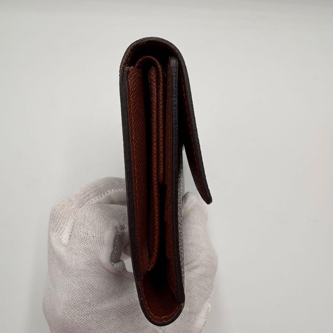 【美品】 ルイ ヴィトン モノグラム ポルト トレゾール インターナショナル