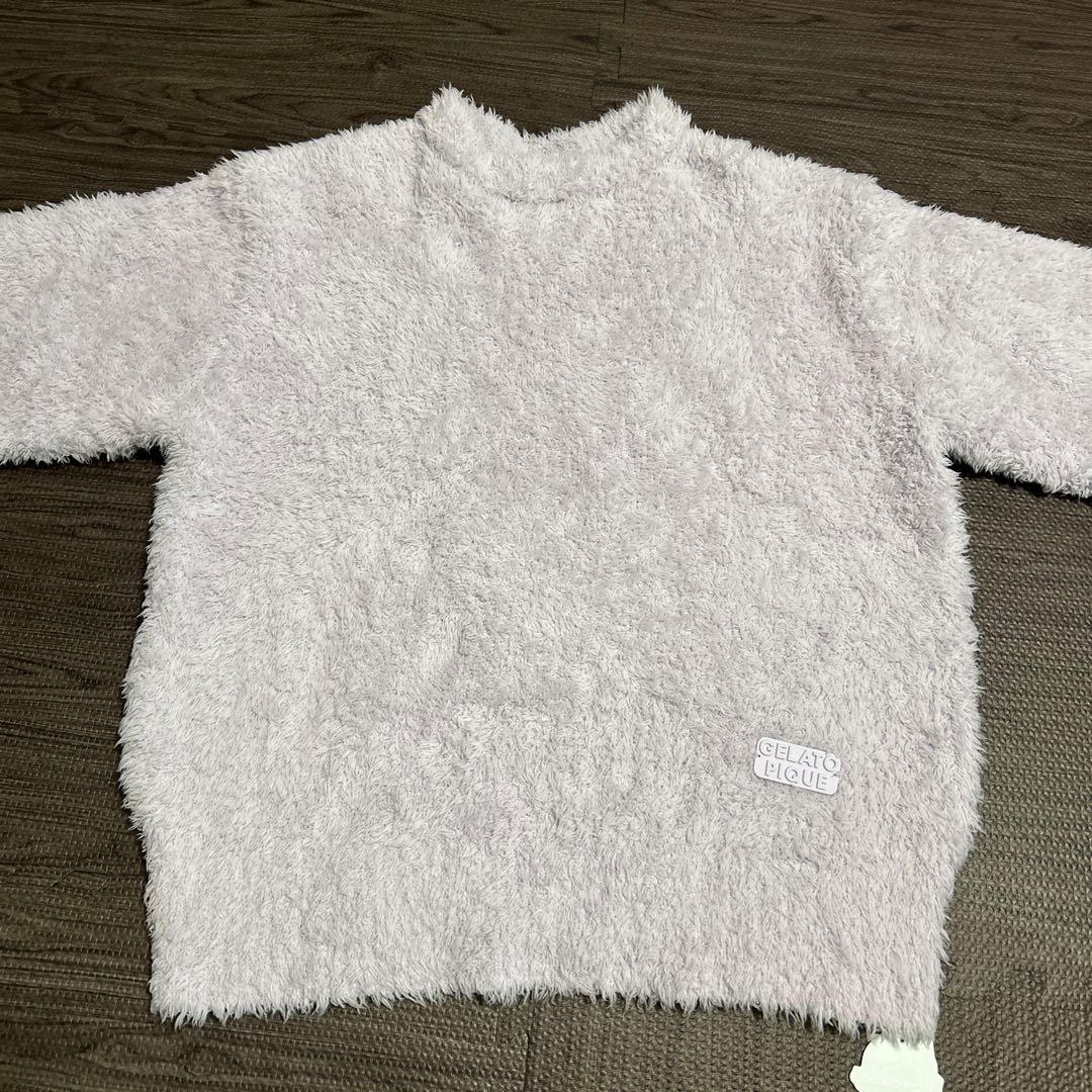 ジェラートピケ　パープル　パジャマ