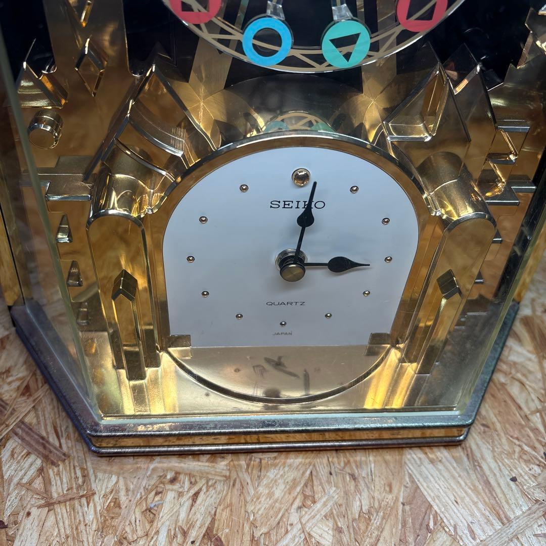 SEIKO フェリスホイール（観覧車）付QUARTZ 置き時計