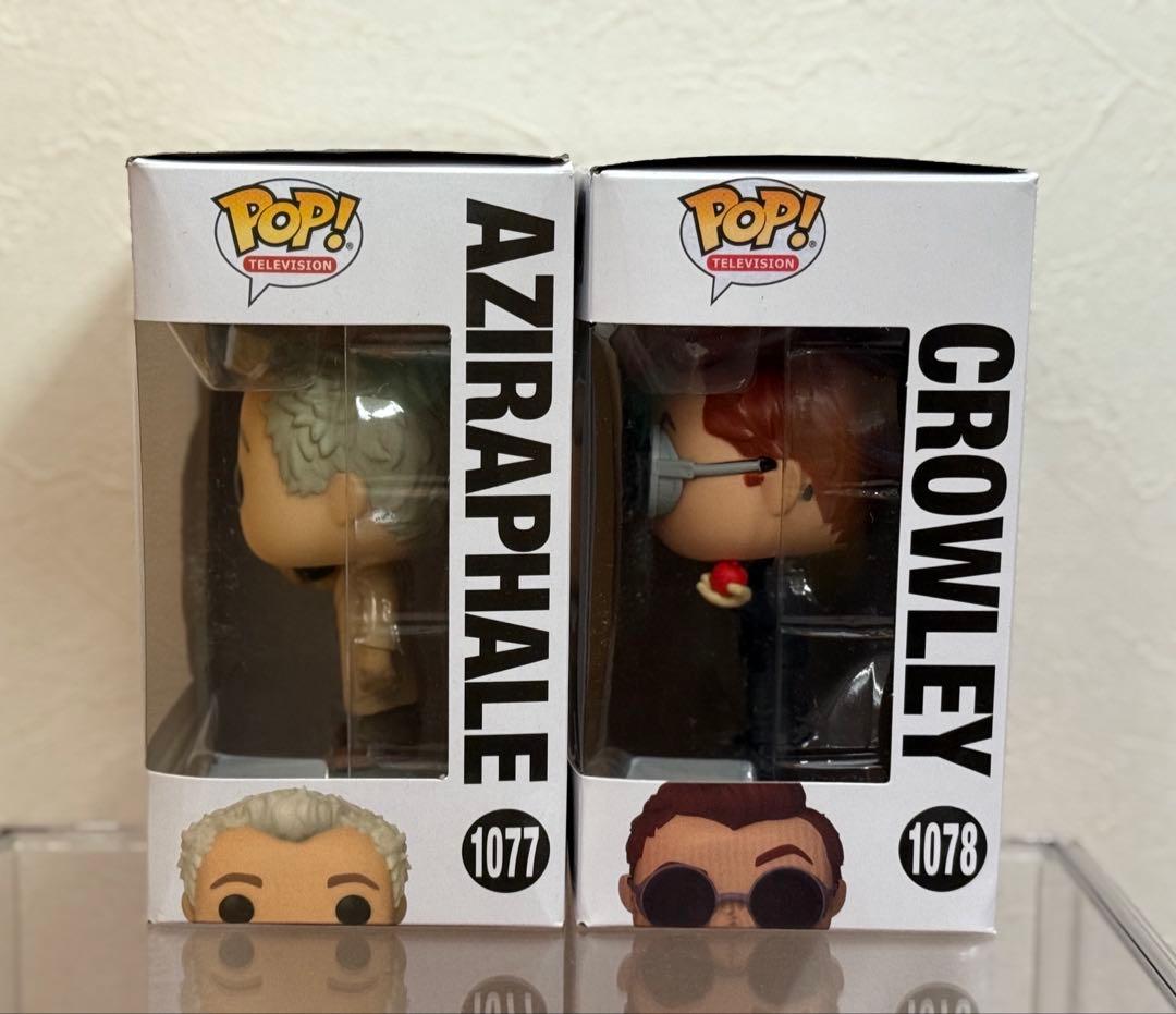 【早い者勝ち】FUNKO POP グッドオーメンズ 2体