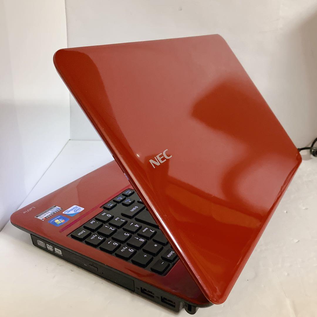 DVD搭載　 初期設定済み　大容量750GB Win11 NECノートPC