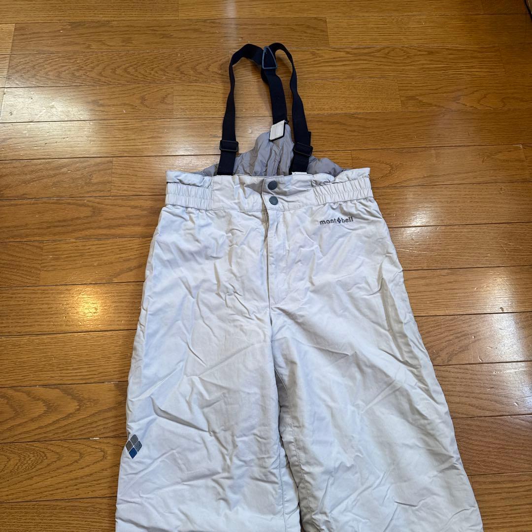 mont-bell 子ども用スキースノーボードウェア グレー　140
