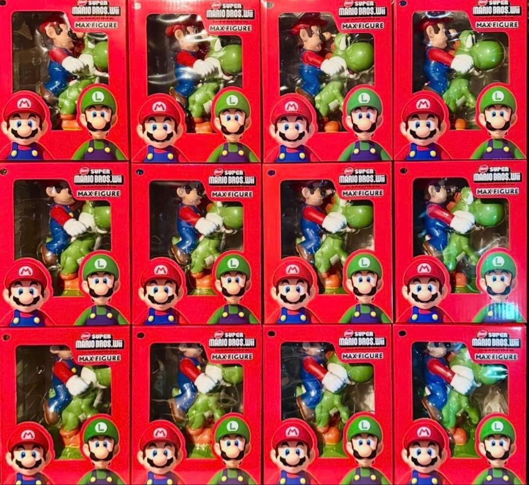 【新品・未開封】24体スーパーマリオブラザーズWiiフィギュア マリオ&ルイージ
