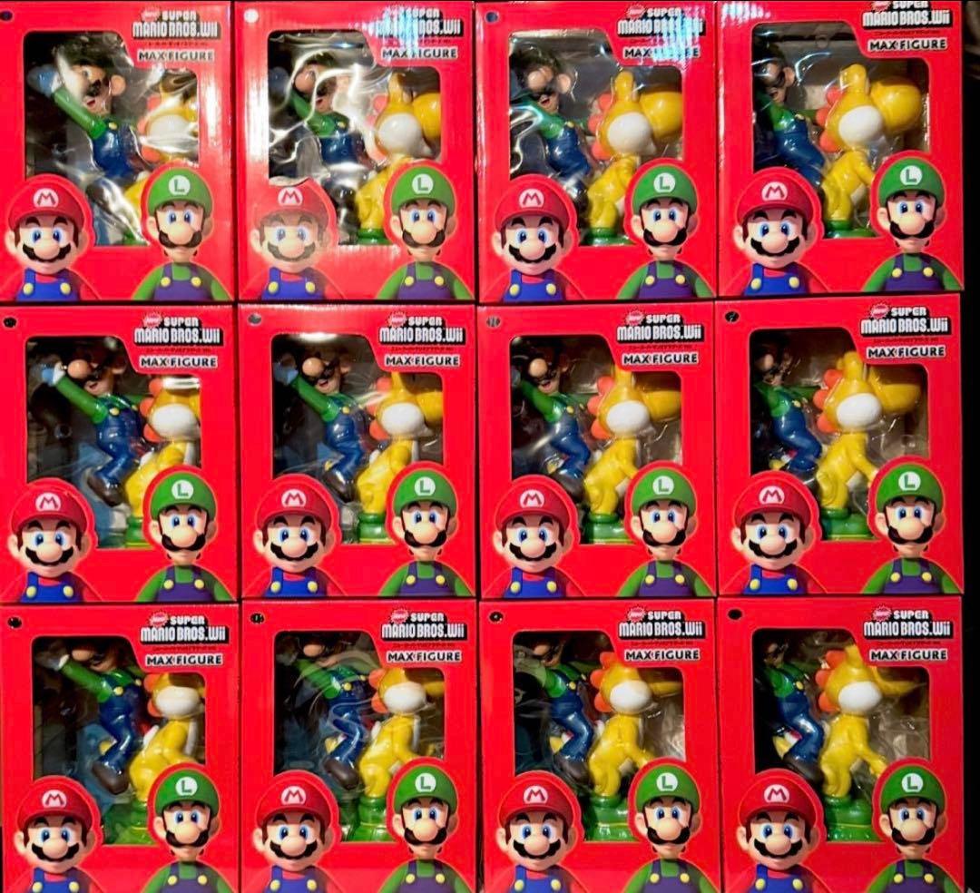 【新品・未開封】24体スーパーマリオブラザーズWiiフィギュア マリオ&ルイージ